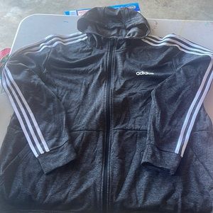 Adidas  zip up hoodie 2xl